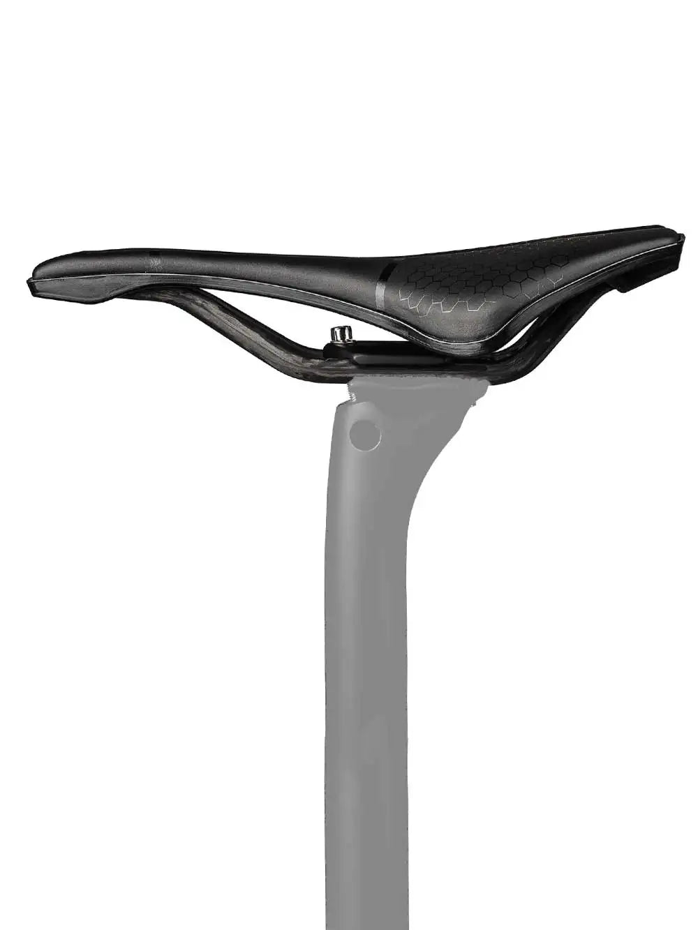 ELITAONE Mountain/Road Bike Saddle 245x139mm UD Carbon Bare Carbon