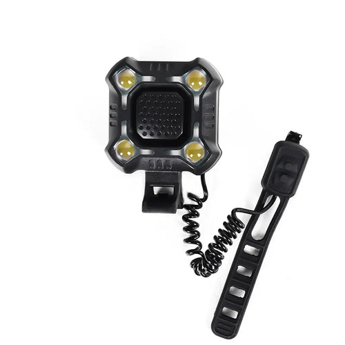 Bicycle Electronic Bell Bicycle Light Scooter E-bike Trumpet Alarm
