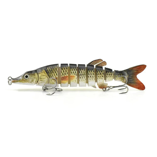 Rooblinos Fishing Lures for Bass Trout Multi Jointed Swimbaits Slow