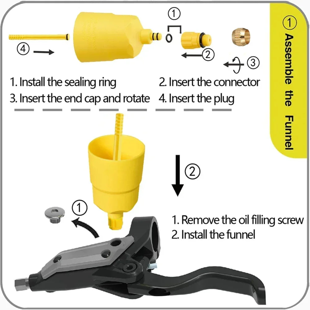 1/2/3 Pcs 60Ml Bicycle Brake Fluid Mineral Oil System Fluid Cycling