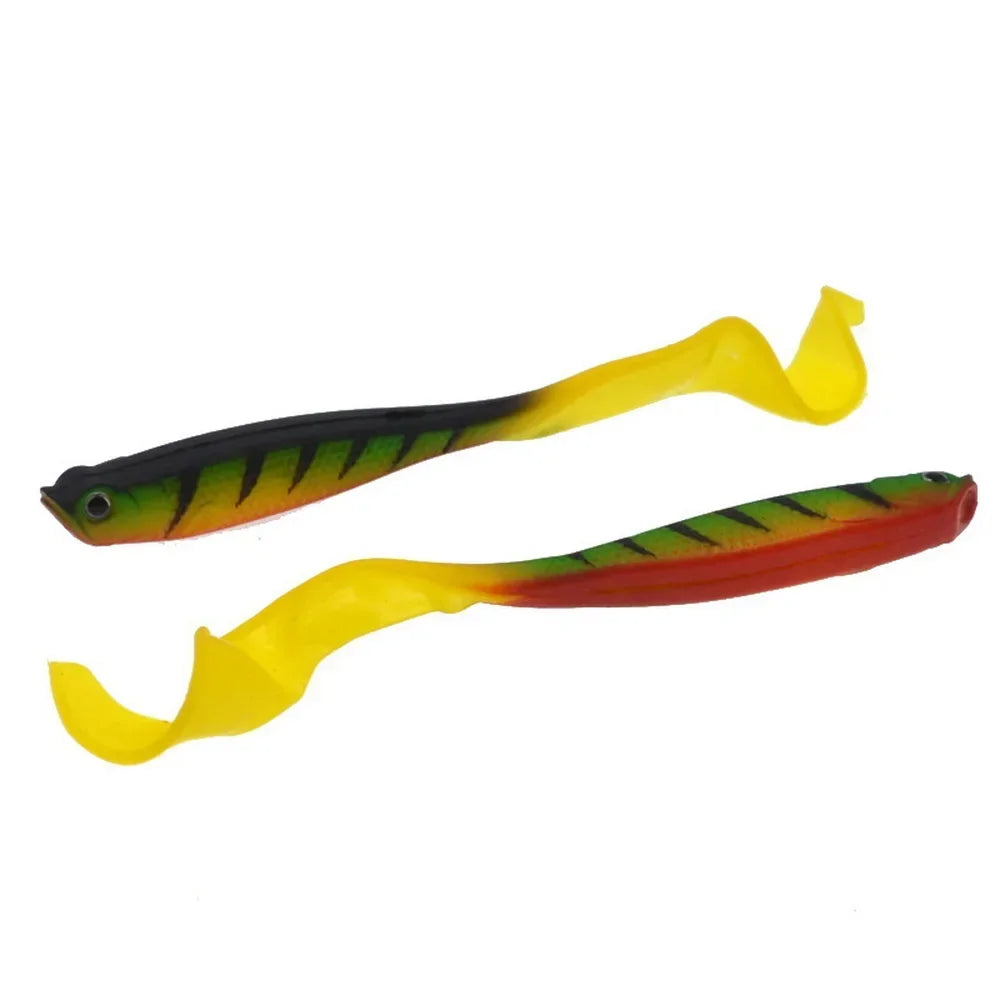 Fishing Lure 125mm 5.5g Swimbait Shad T-Tail Soft Bait Artificial