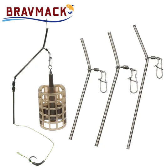 5pcs/pack copper fishing balance connector kit anti-tangle rotating