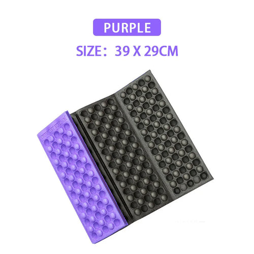 Honeycomb Massage Mat 6-Fold XPE Cushion Outdoor Hiking Camping