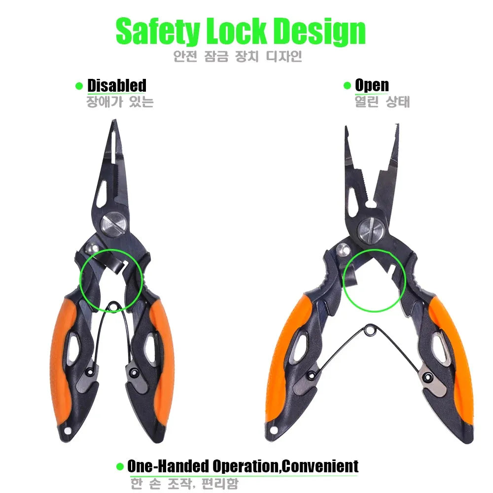 New Multifunctional Fishing Pliers Accessories 420 Stainless Steel