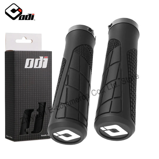 MTB Bicycle Handlebar Grips Rubber Anti-Skid Bike Grips Lock On Road