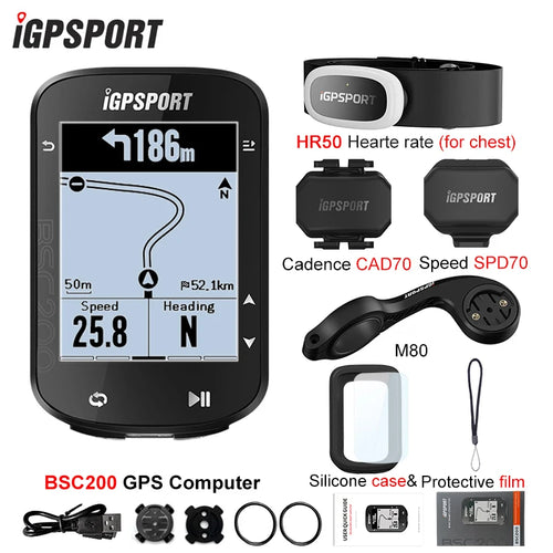 IGPSPORT BSC200 GPS Cycle bike Computer Wireless Speedometer Bicycle