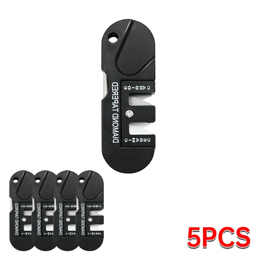 Portable Whetstone 4 in 1 Mini Multi-function Tungsten Carbide Steel