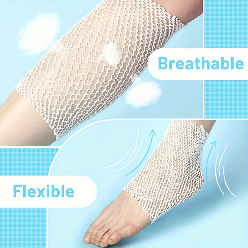 1 Roll Elastic Net Wound Dressing Net Tubular Bandage Mesh Tubing