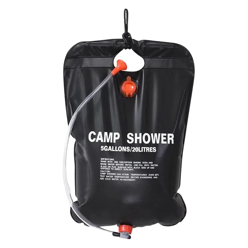 Outdoor Shower Bags 20/40L Foldable Solar Shower Bag Outdoor Bath