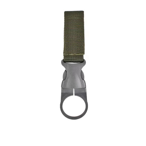 Webbing Buckle Hook Water Bottle Holder Clip Outdoor Military Nylon