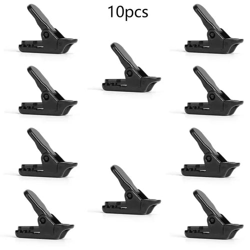 10Pcs Outdoor Tarpaulin Clips Camping Tents Awning Wind Rope Clamp