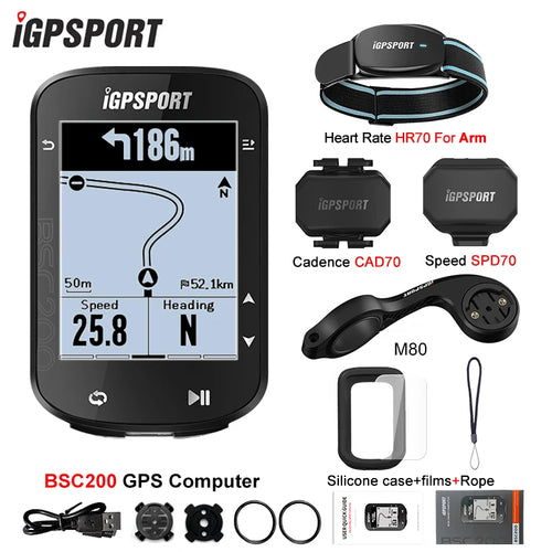 IGPSPORT BSC200 GPS Cycle bike Computer Wireless Speedometer Bicycle