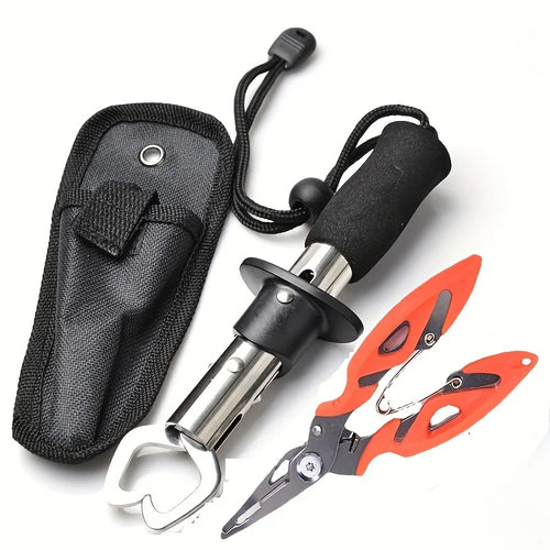 Lure pliers fish controller set, made of stainless steel with reliable