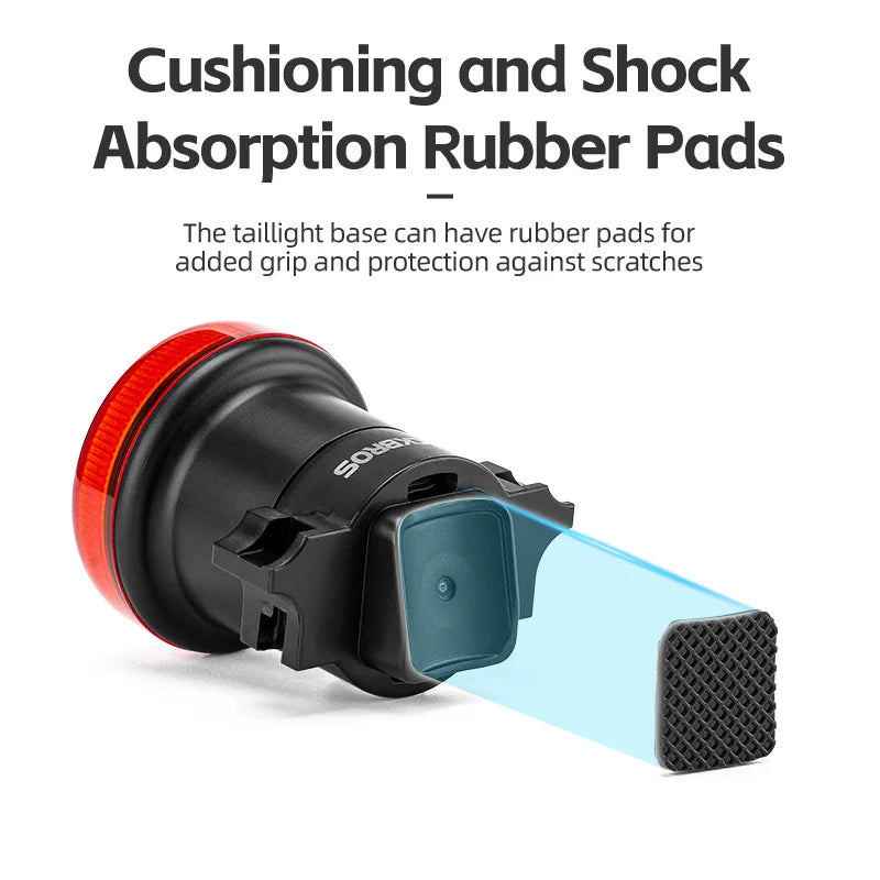 ROCKBROS Smart Bike Tail Light Bicycle Rear Lights IPX6 Waterproof