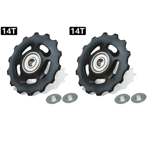 11T 12T 13T 14T Bearing MTB Bicycle Rear Guide Wheel Road Bike Jockey