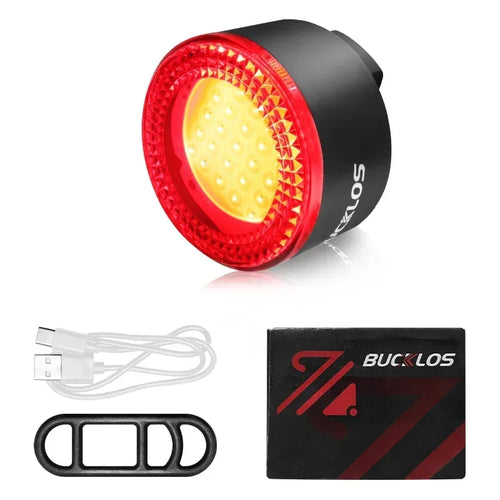 BUCKLOS Cycling Lights COB Bicycle Headlight Taillight LED Bike Front