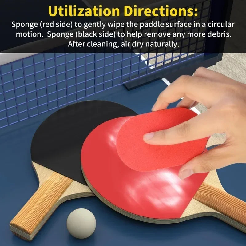 Table Tennis Cleaning Brush Rubber Sponge Eraser  Use Table Tennis
