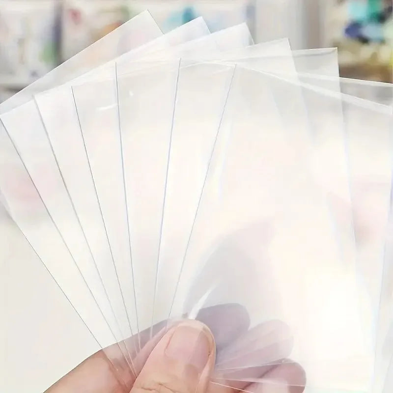 Premium Clear Plastic Card Sleeves - Durable PP Protection for