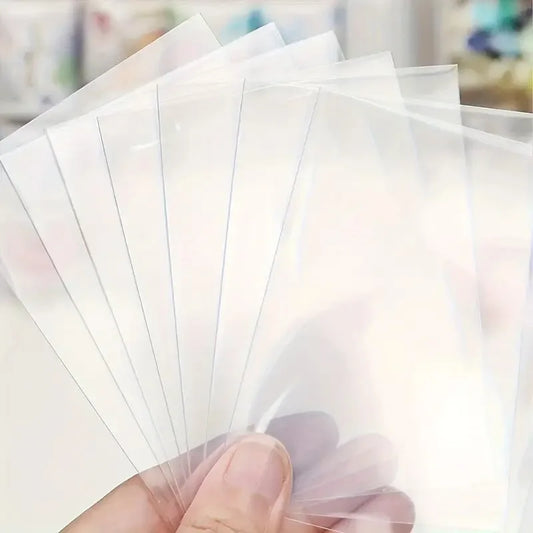 Premium Clear Plastic Card Sleeves - Durable PP Protection for