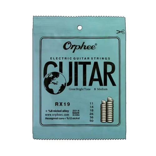 Orphee RX15 17 19 Electric Guitar Strings Nickel Alloy Super Light