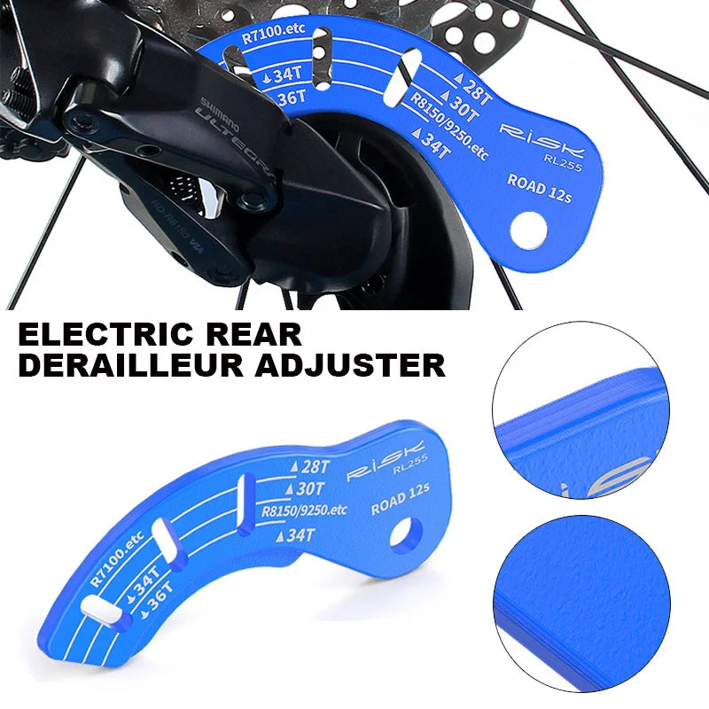 RISK 12T Electric Rear Derailleur Adjuster Adjustment Gauge Guide Tool
