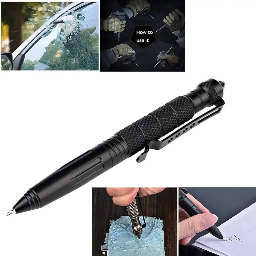 Military Tactical Pen, Professional Self Defense Pen, Emergency Glass