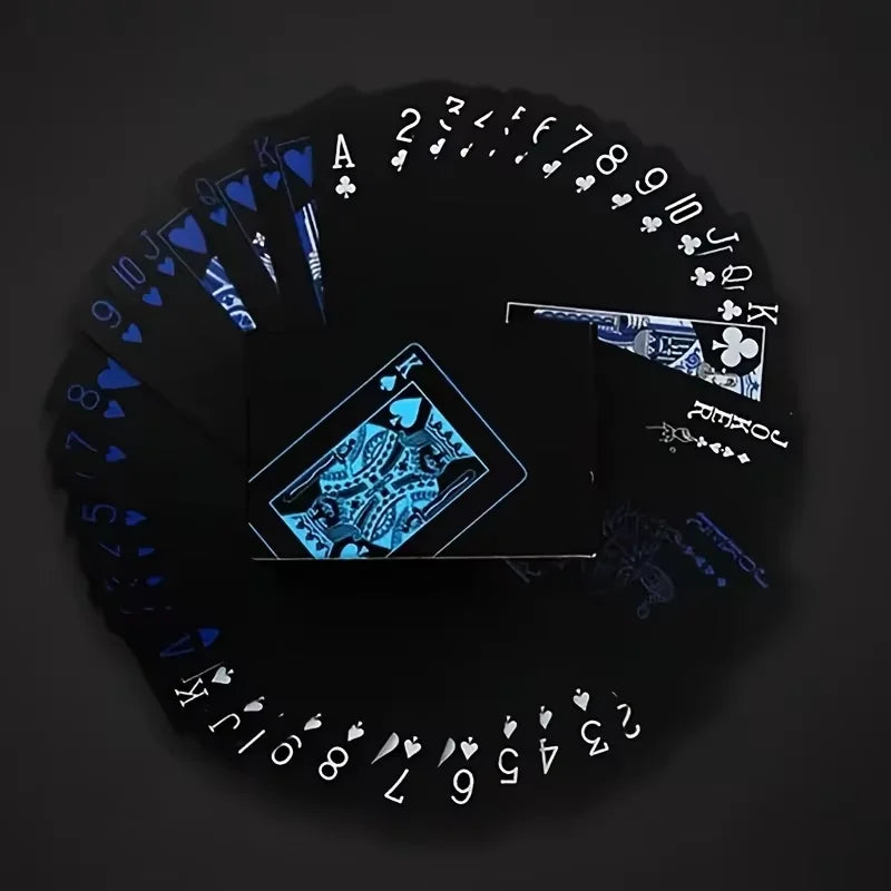 Waterproof PVC Illusionist Poker Cards - Durable & Aesthetically