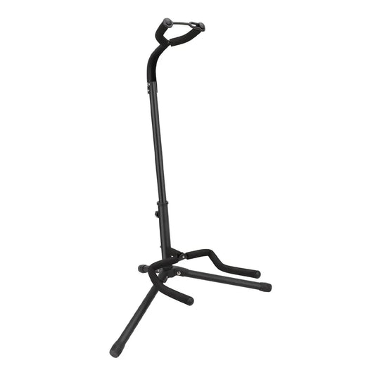 Portable Universal Guitar Stand - Collapsible Single Stand with Safety