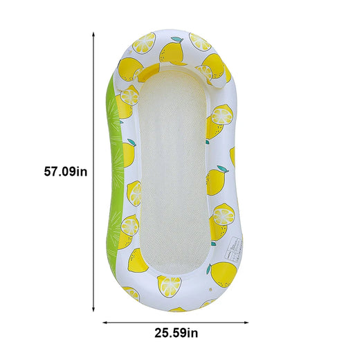 Rooxin Inflatable Floats Bed Swim Ring Tube Water Leisure Bed Swim Air