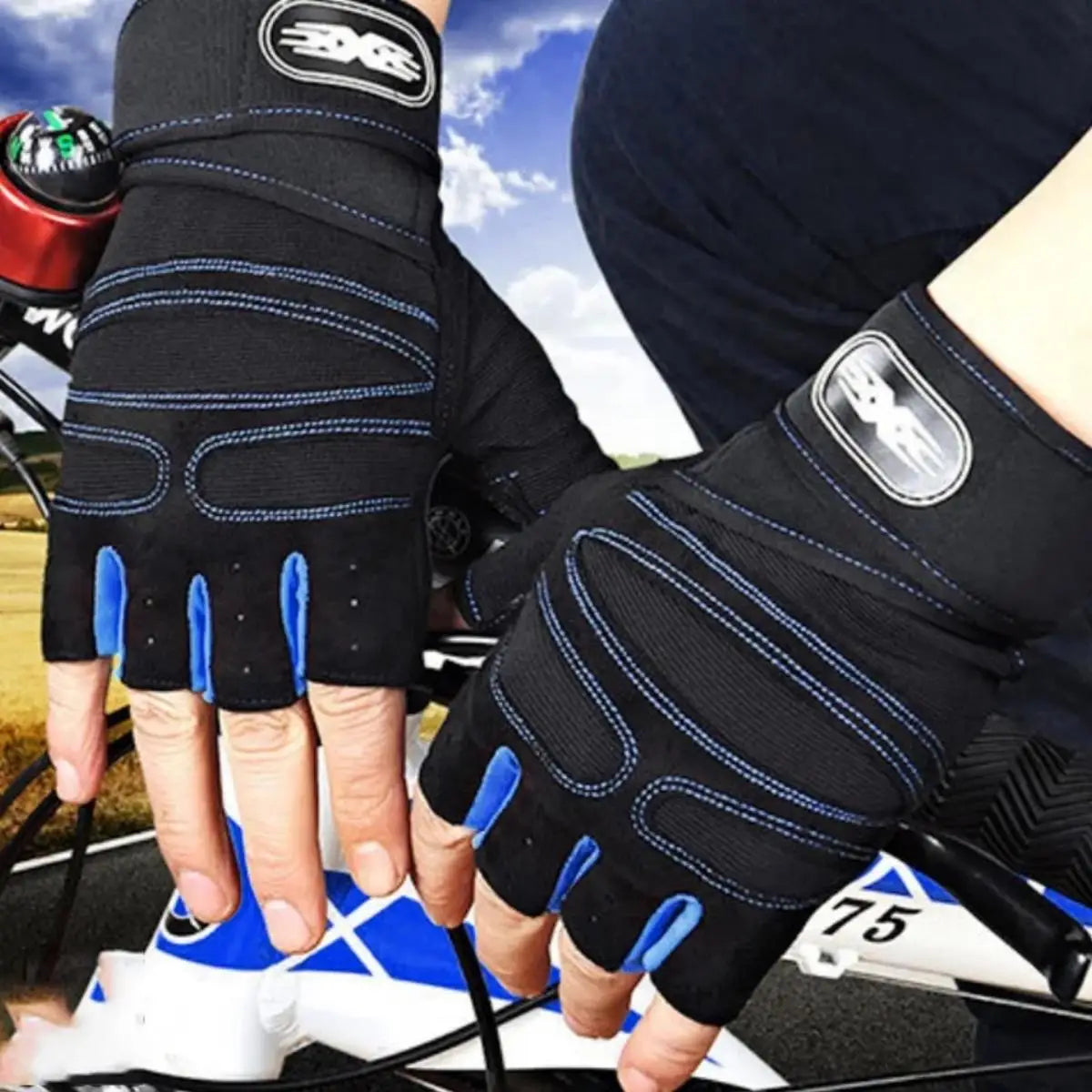 Gym Gloves for Men Women Fitness Weight Lifting Wristband Gloves Body