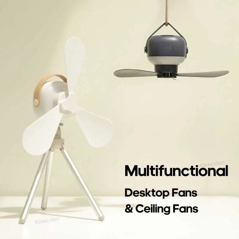 Outdoor Camping Fan, Tent Canopy Ceiling Fan, Multifunctional
