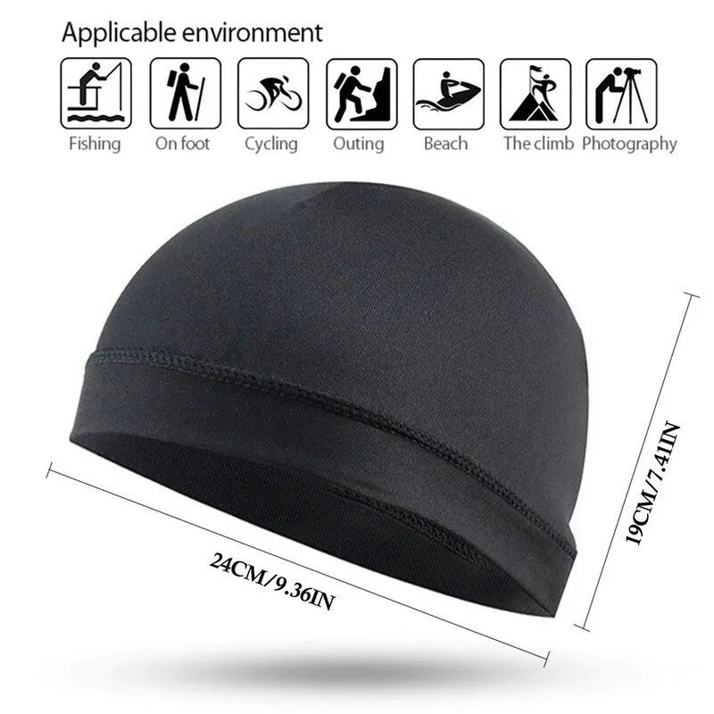 Quick Dry Helmet Cycling Cap Summer Anti-UV Anti-Sweat Sports Hat