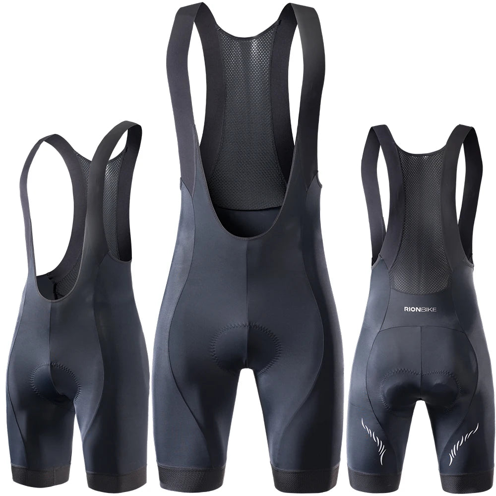 RION High Quality Classic Men Cycling Bib Shorts Bicycle Culotte