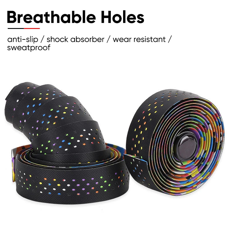 New Road Bike Handlebar Tapes Shock-absorbing Cycling Anti-slip