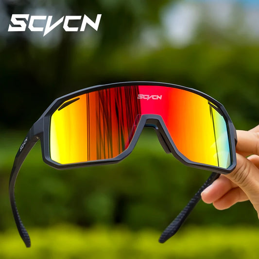 SCVCN HOT MTB Cycling Glasses for Men Women Outdoor Sports Running