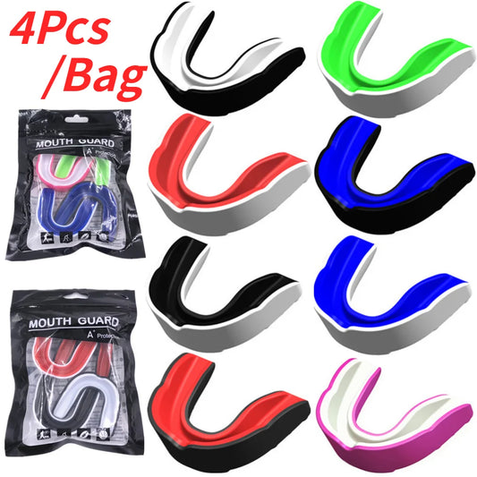 Fighting Training Mouth Guard Boxing Gum Shield Slim Fit Adult Sports