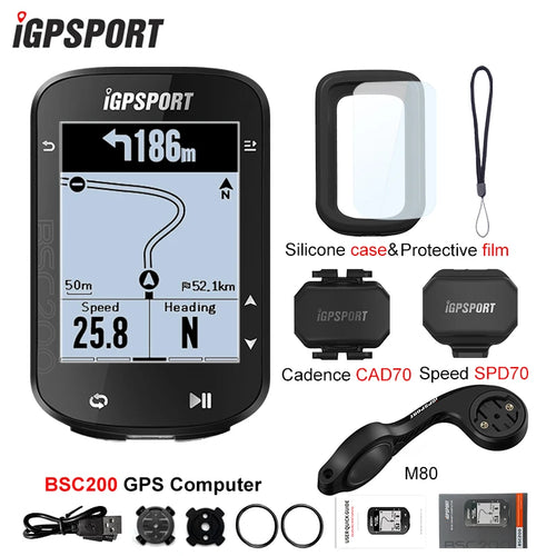 IGPSPORT BSC200 GPS Cycle bike Computer Wireless Speedometer Bicycle