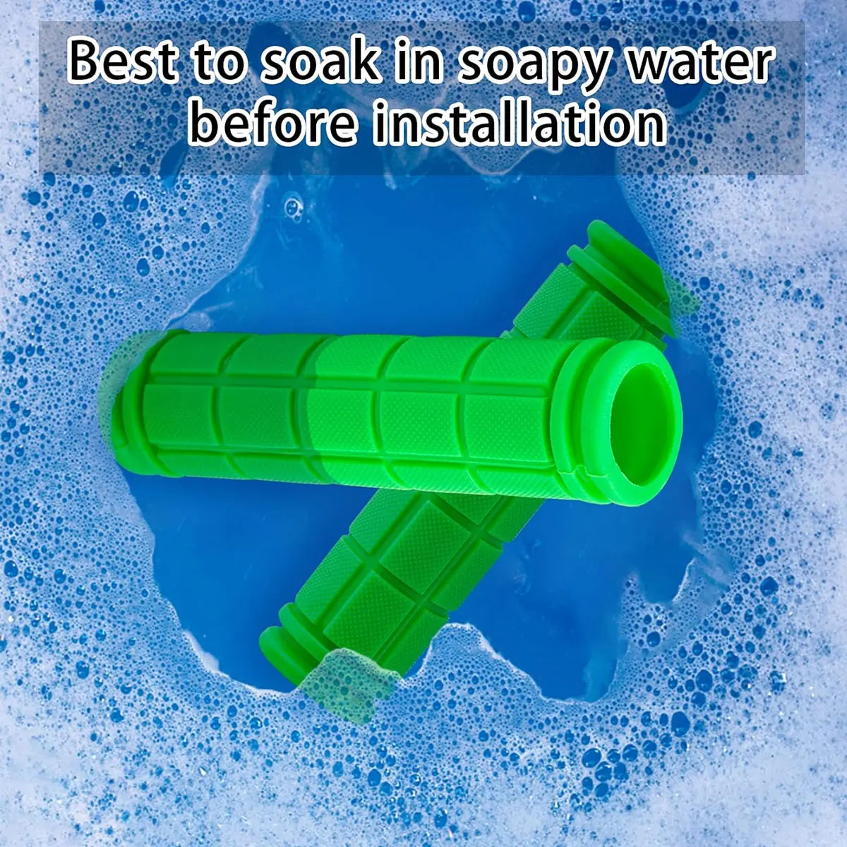 Bicycle Handlebar Grip Anti Slip Soft Rubber Grip Protective Cover