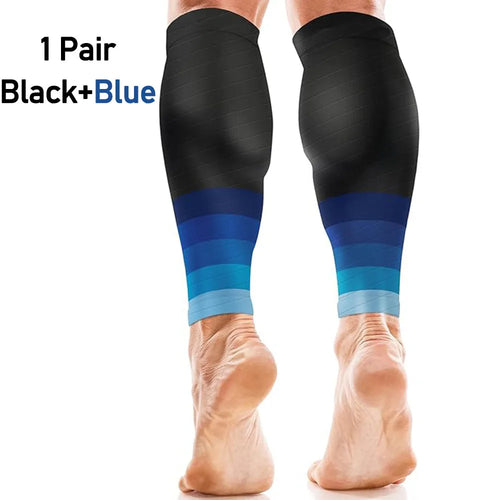 1Pair Calf Support Compression Sleeves for Women Men Running 20-30mmHg