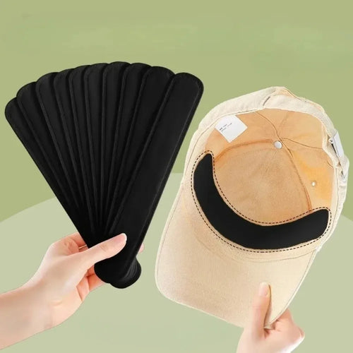 Disposable Hat Sweat Pad Adjustable Absorbent Hat Liner for Baseball
