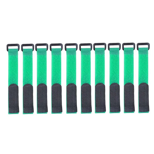 10pcs/set Reusable Fishing Rod Tie Holder Strap Suspenders Fastener