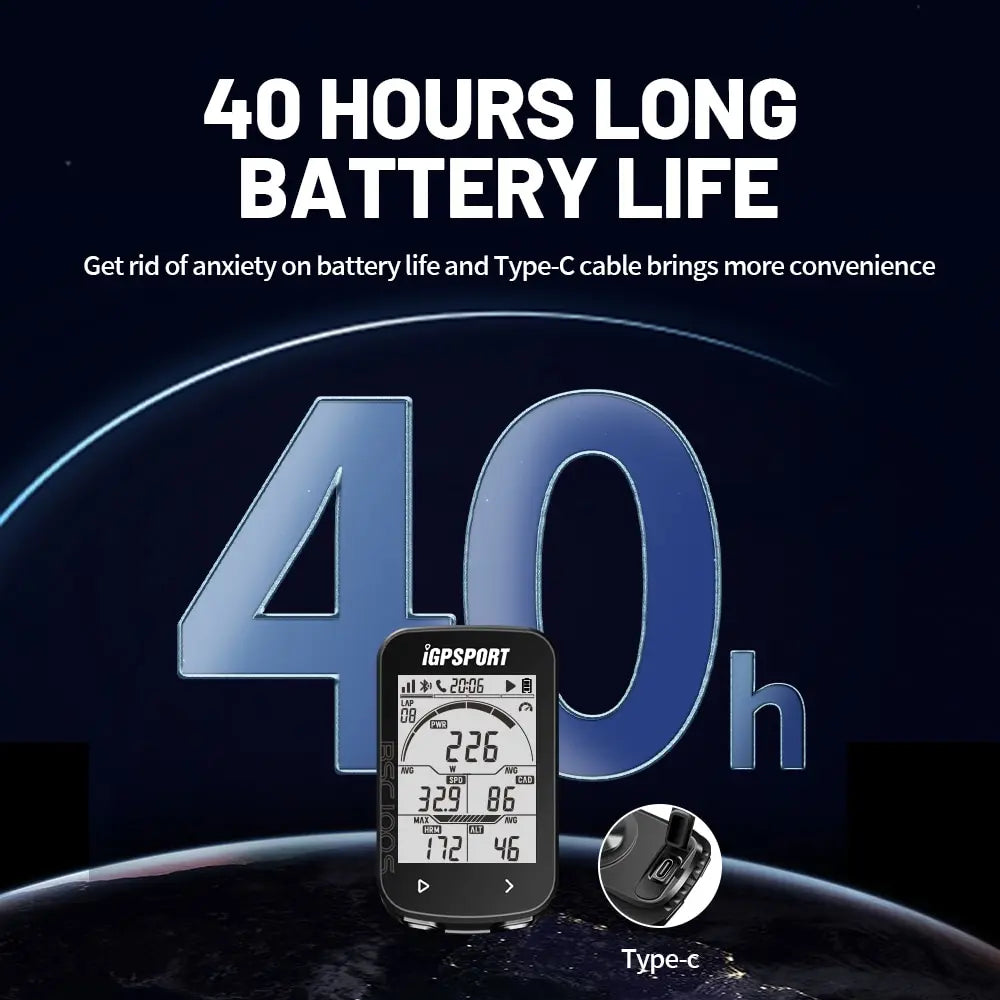 GPS Bike Computer IGPSPORT BSC100S Cycle Wireless Speedometer Bicycle