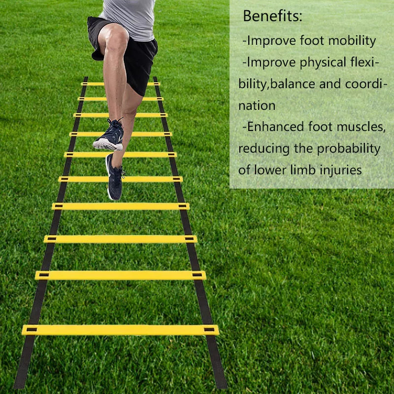 Agility Ladder Removable For Speed Training and Sports Flexibility