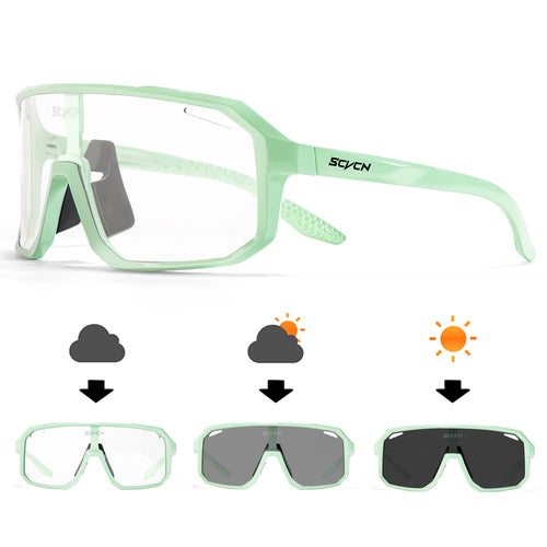 SCVCN New Cycling Glasses Bike Sunglasses Men UV400 Eyewear Outdoor