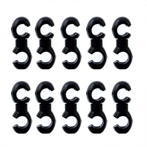 10pcs/set Bike Cross Line Clips Mountain Road Bicycle Brake Gear Cable