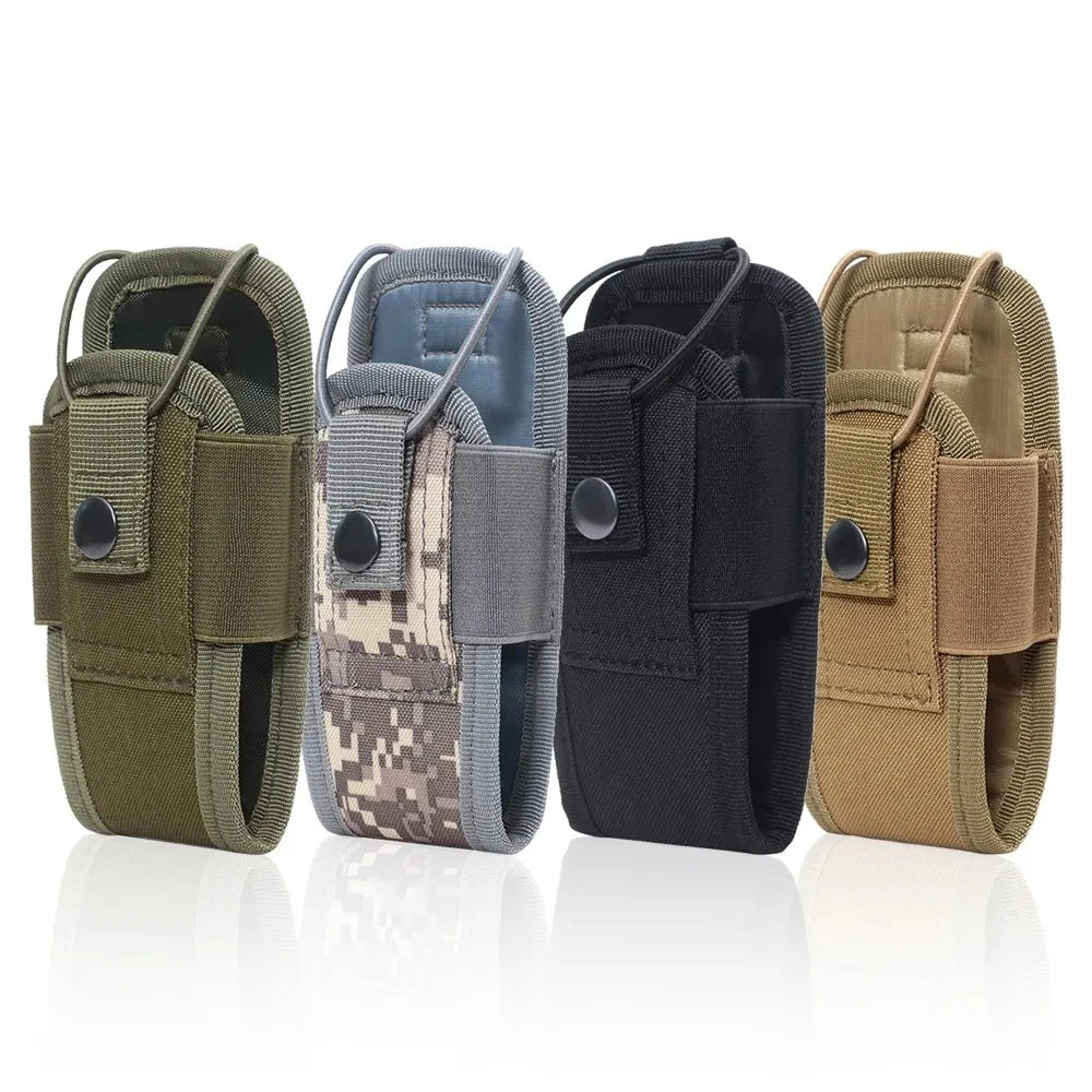 Tactical Walkie Talkie Pouch Oxford MolleRadio Pouch Holder Pocket