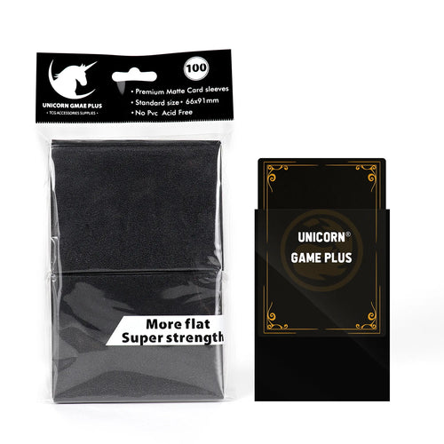 100Pcs/Set 66x91mm Matte Standard Size Card Sleeves TCG Trading Cards