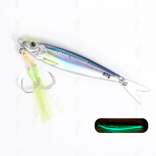 TOLU 2024 NEW 3D Printed Fast Sinking Metal Jig Lure 20g 30g 40g 60g