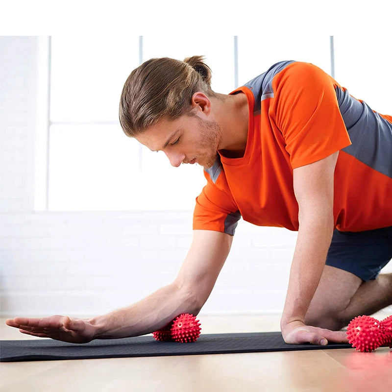 1PCS Relaxation Massage Ball Fitness Acupoint Stimulating Grip