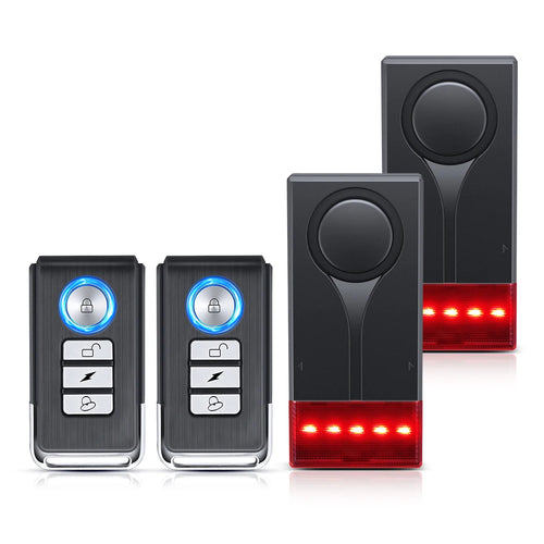 Camluxy Anti-Theft Alarm 110db Loud Door and Window Alarm Wireless